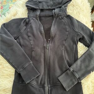 Lululemon Athletica Black Raglan Sleeve Hoodie